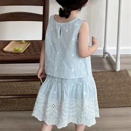 LULU & SKY Girls Printed Top with Skirt image 3