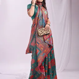 Astita Ethnic Motifs Woven Design Saree image 4