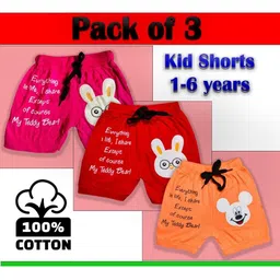 FRANSCART Girls Animal Printed Shorts-picture-24