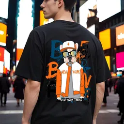 SMARTEES Graphic Printed Oversize Cotton T-shirt-picture-25