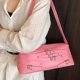 KPOP PU Shoulder Bag image 4