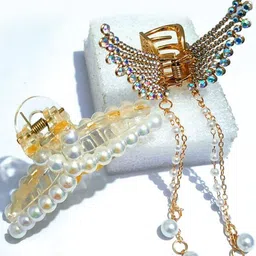 DailyObjects Women Set Of 2 Clutcher Claw Clip-picture-23