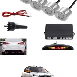 peeps store Universal 4 Silver Reverse Parking Sensor-PS25N582 Universal 4 Silver Reverse Parking Sensor-PS25N582 Parking Sensor-picture-20