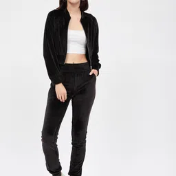 harpa Women Solid Black Track Pants image 4