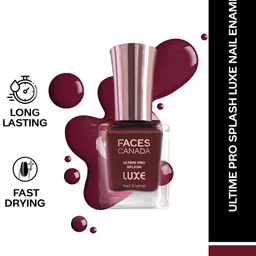 FACES CANADA Ultime Pro Splash Long Lasting Luxe Nail Enamel 12ml -Rose Desert L26 image 5