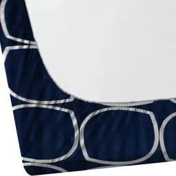 risingstar Cotton Single Fitted (Elastic) 350 TC Abstract Bedsheet image 2