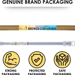 story@home Purple Curtain Rods Metal image 4