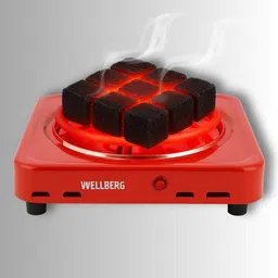 wellberg Reliable coil electric stove for instant charcoal heating and daily home use Electric Cooking Heater image 5