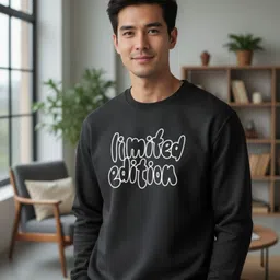 flyind Men Full Sleeve Printed Sweatshirt image 3