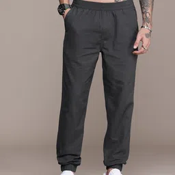 The Roadster Life Co. Men Mid-Rise Pure Cotton Joggers-picture-39