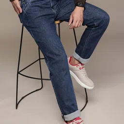 Calvin Klein Jeans Men Blue Skinny Fit Stretchable Jeans-image-14