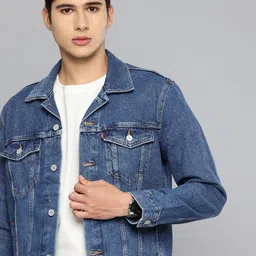 Levis Pure Cotton Denim Jacket-picture-1