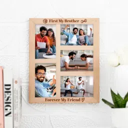 Personalized Forever My Friend Frame For Brother image 2