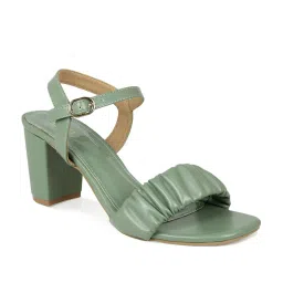 Inc.5 Women's Green Ankle Strap Sandals image 2