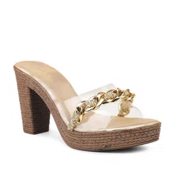 Inc.5 Women's Antique Gold Casual Sandals image 2