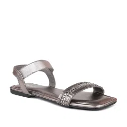 Inc.5 Women's Pewter Ankle Strap Sandals image 2