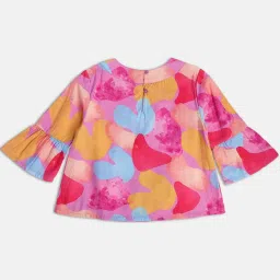 MINIKLUB Kids Multicolor Printed Full Sleeves Top image 2