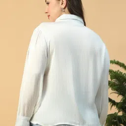 Oxolloxo White Regular Fit Shirt image 2