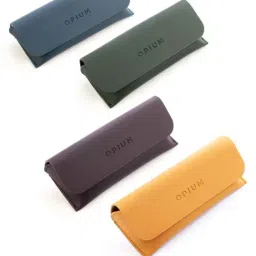 Opium Blue UV Protection Rectangular Sunglasses for men image 5