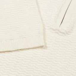 Thomas Scott White Regular fit Self T-Shirts image 3