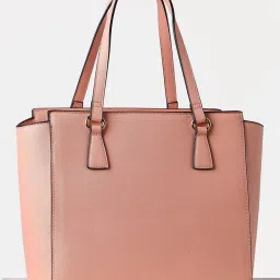 Allen Solly Peach Printed Handbag image 3