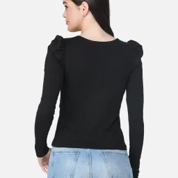 Scorpius Black Regular Fit Top image 2