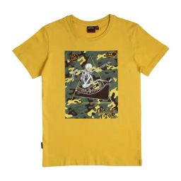 Gini & Jony Kids Yellow Printed T-Shirt-picture-30