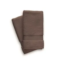 DDECOR Live beautiful Brown Cotton 650 GSM Hand Towels - Set of 2 image 2