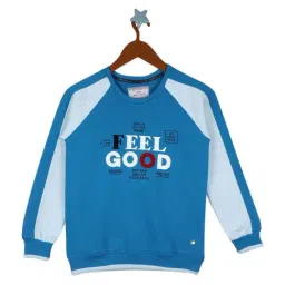 Monte Carlo Kids Blue Printed Sweatshirt-picture-34