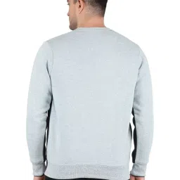 MOCA by Monte Carlo Blue Regular Fit Printed Sweatshirt image 2