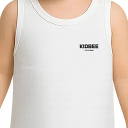 KidBee Unisex Pack Of 5 Cotton Sleeveless Basic Vests image 3
