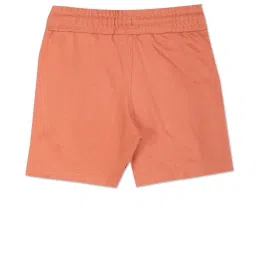 U.S. Polo Assn. Kids Peach Solid Shorts image 2