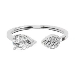 Sparkles Lab Grown Diamond 14k (585) White Gold Ring for Women-picture-24