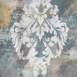 Tara Sparkling Homes Grey Cotton Ethnic Motifs Table Runner image 3