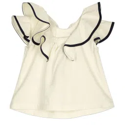 U.S. Polo Assn. Kids Cream Solid Top image 2