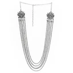 Teejh Pitara Collection Rakha Silver Oxidized Jewellery Set image 2