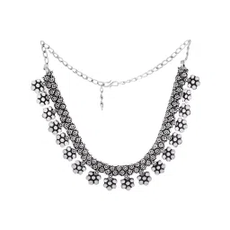 Teejh Pitara Collection Rashul Silver Oxidized Jewellery Set image 2