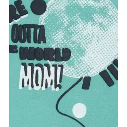 MINIKLUB Boys Green Printed T-Shirt image 3