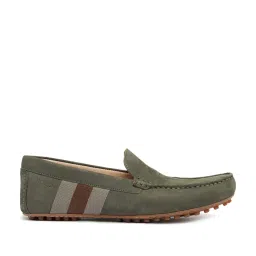 Ruosh Men's Green Casual Loafers image 2