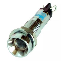 IDEC UP Series LED Small Indicator Light Round Flat Built-In Resistor, UP7-2477GPN10 (Pack of 10)-picture-46