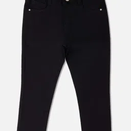 Vitamins Girls Black Solid Pant-picture-16