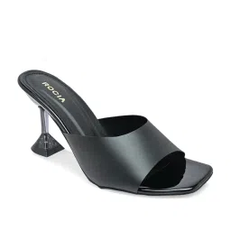 Rocia by Regal Women's Black Casual Sandals image 2