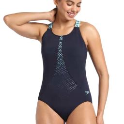 Speedo Navy Printed Swimwear-picture-43