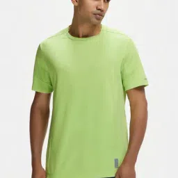 Jockey MV01 Green Glow Super Combed Cotton Half Sleeves T-Shirt with Stay Fresh Treatment-picture-20