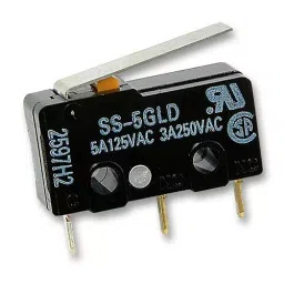 OMRON ELECTRONIC COMPONENTS MICROSWITCH, V4, PCB, LEVER, SS-5GLD-picture-17
