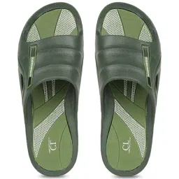 Carlton London Men's Olive Green Slides-image-68