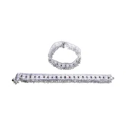 AamNa Enterprises Silver-Plated Anklet image 2
