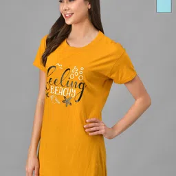Christy World Pack Of 2 Typography Round Neck Printed Pockets T-shirt-picture-40