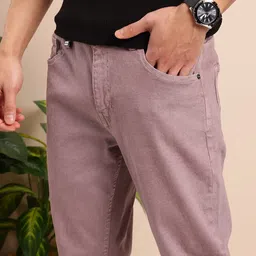 Mast & Harbour Men Tapered Fit Stretchable Jeans image 5