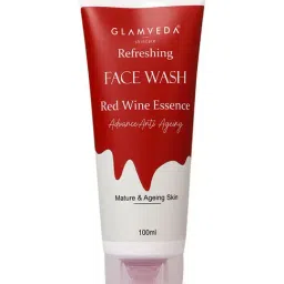 Glamveda Refreshing Red Wine Essence Advanced Anti Ageing Face Wash - 100 ml-image-32